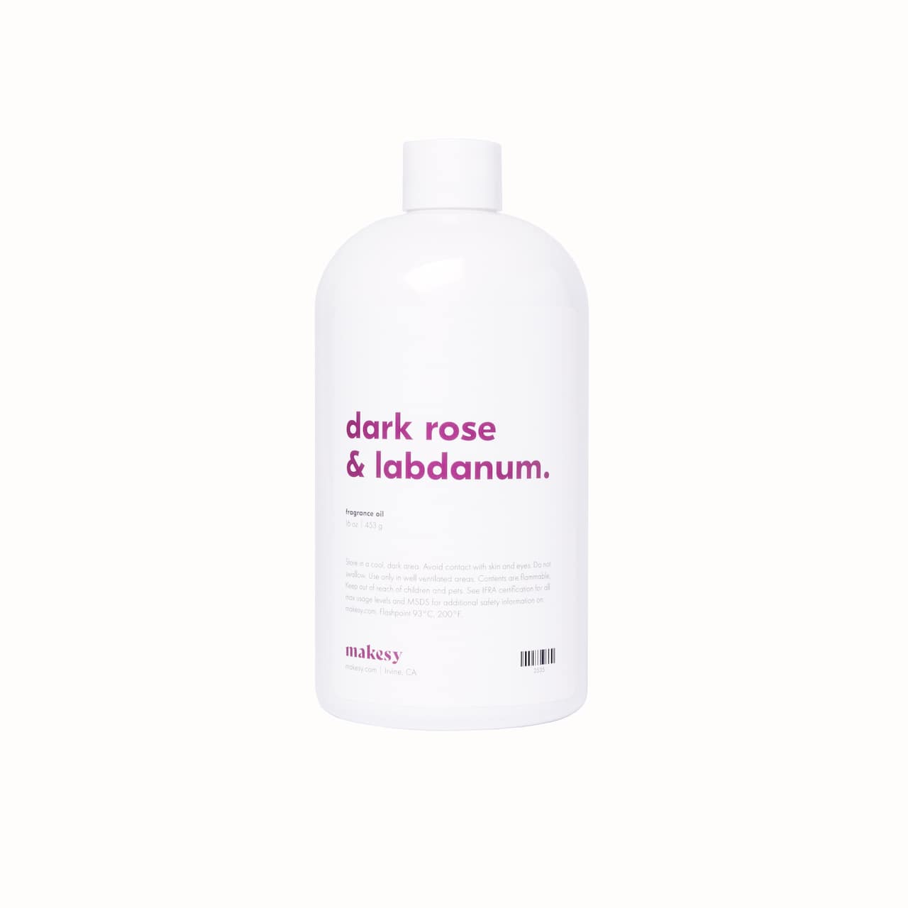 makesy Dark Rose + Labdanum Fragrance Oil